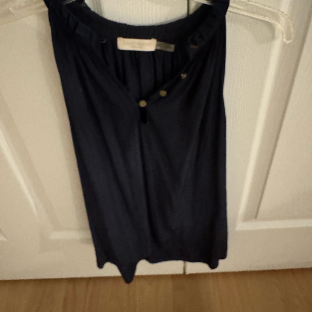 Ramy Brook Navy Muscle Tee